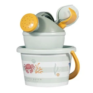 Little Dutch Strandset Groen – 5-delige Strandset Fresh Greens