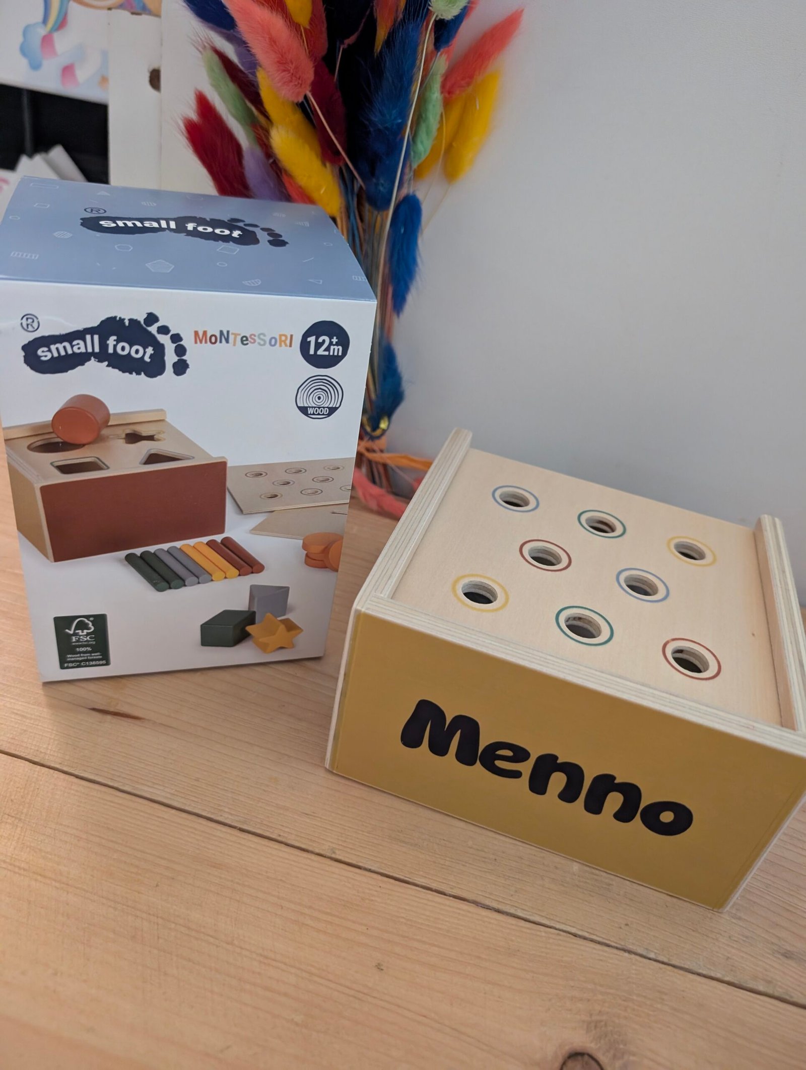 Montessori Play Game | Houten speelgoed met naam - Afbeelding 2