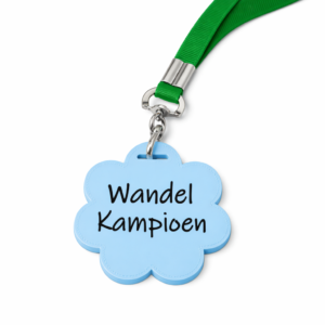 Wandel Kampioen Medaille (lichtblauw)