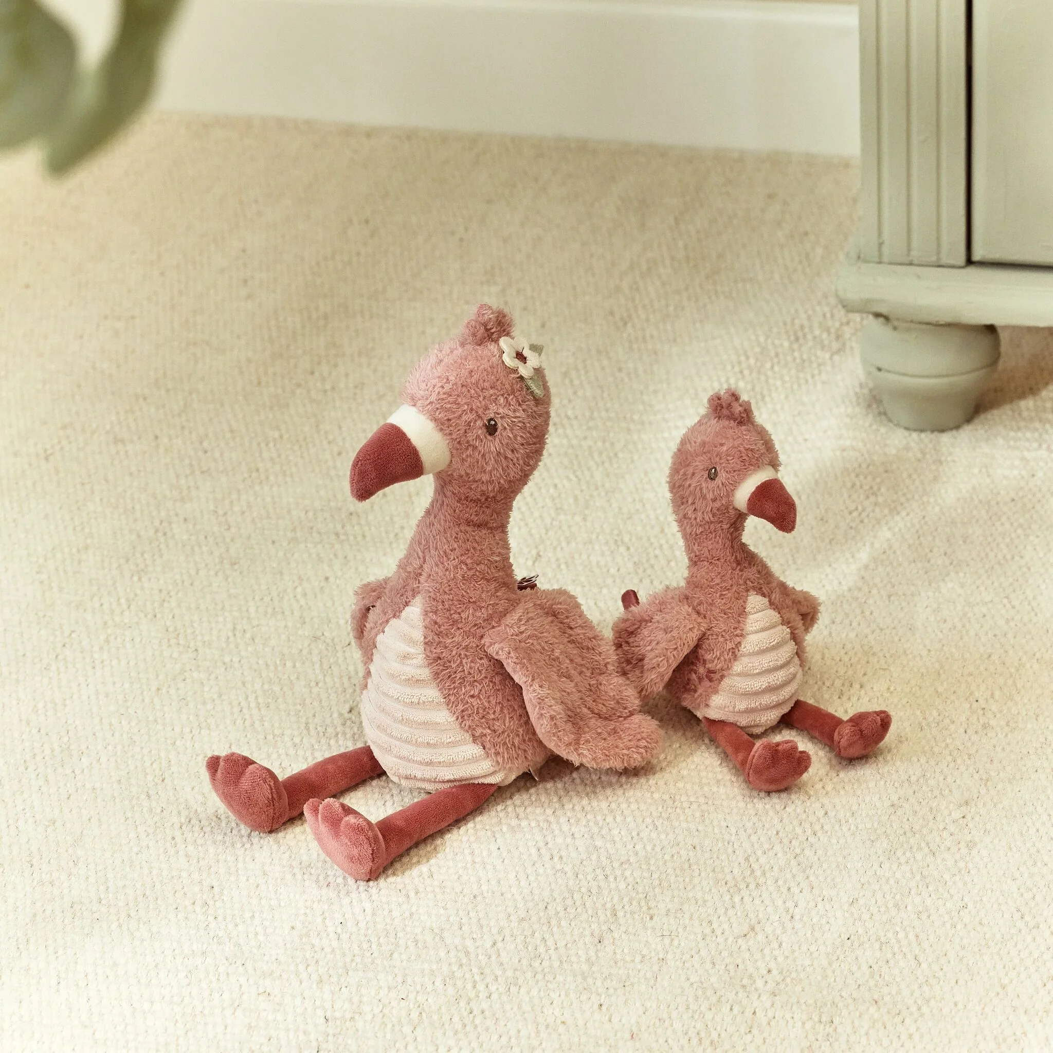 Little Dutch Knuffel Flamingo - Roze - 35 cm - Image 7