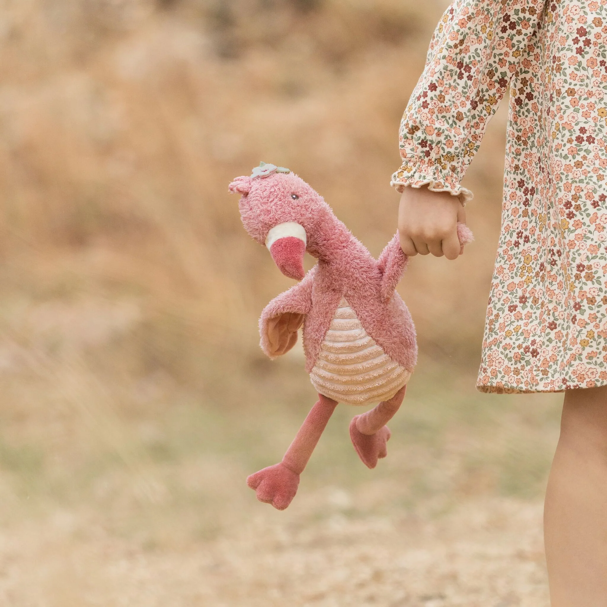 Little Dutch Knuffel Flamingo - Roze - 35 cm - Image 6