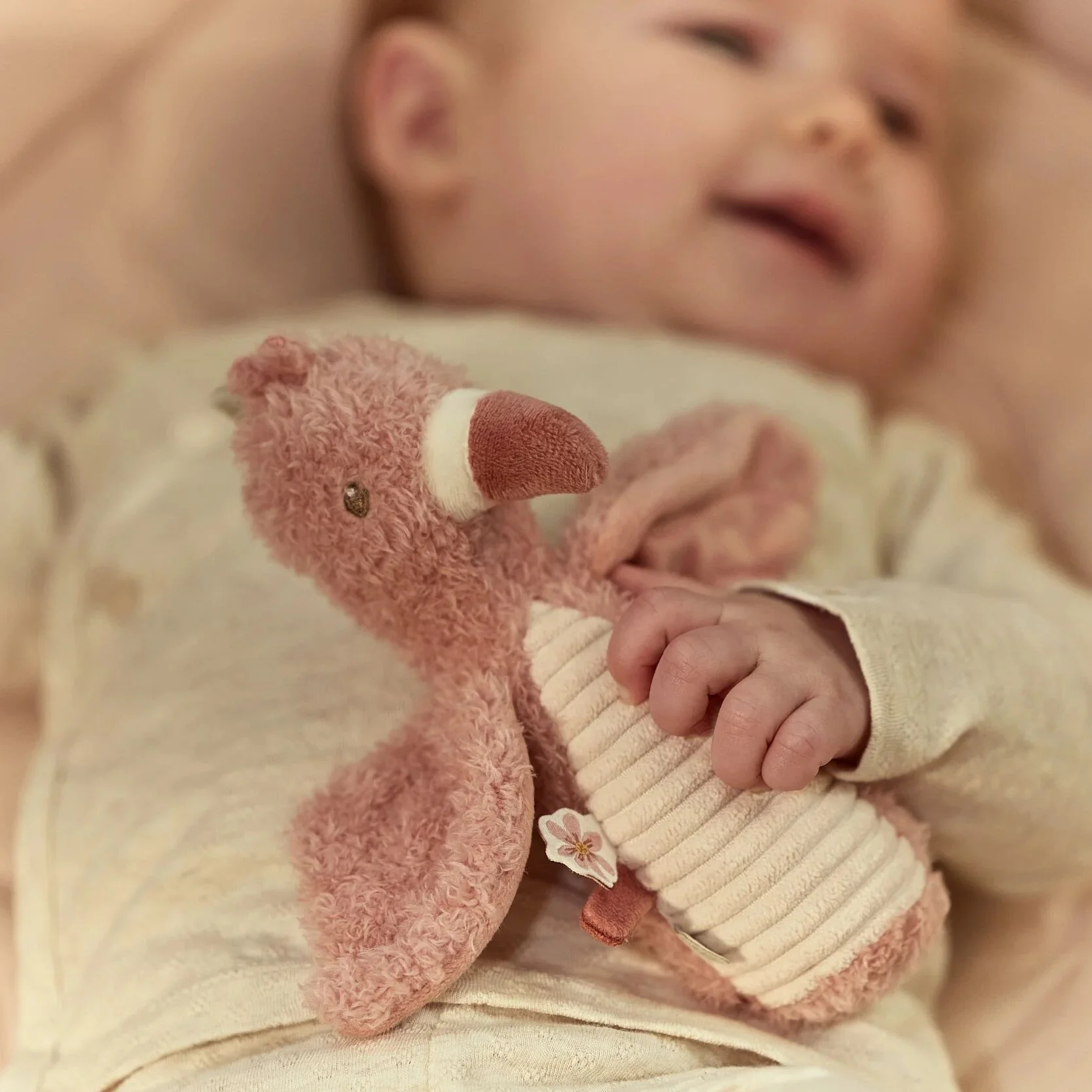 Little Dutch Knijprammelaar Flamingo - Roze - Image 8