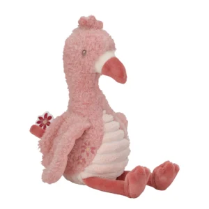 Little Dutch Knuffel Flamingo - Roze - 17 cm