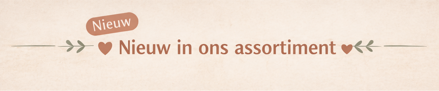 Nieuw in ons assortiment