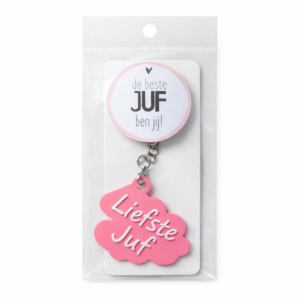 Sleutelhanger Liefste juf