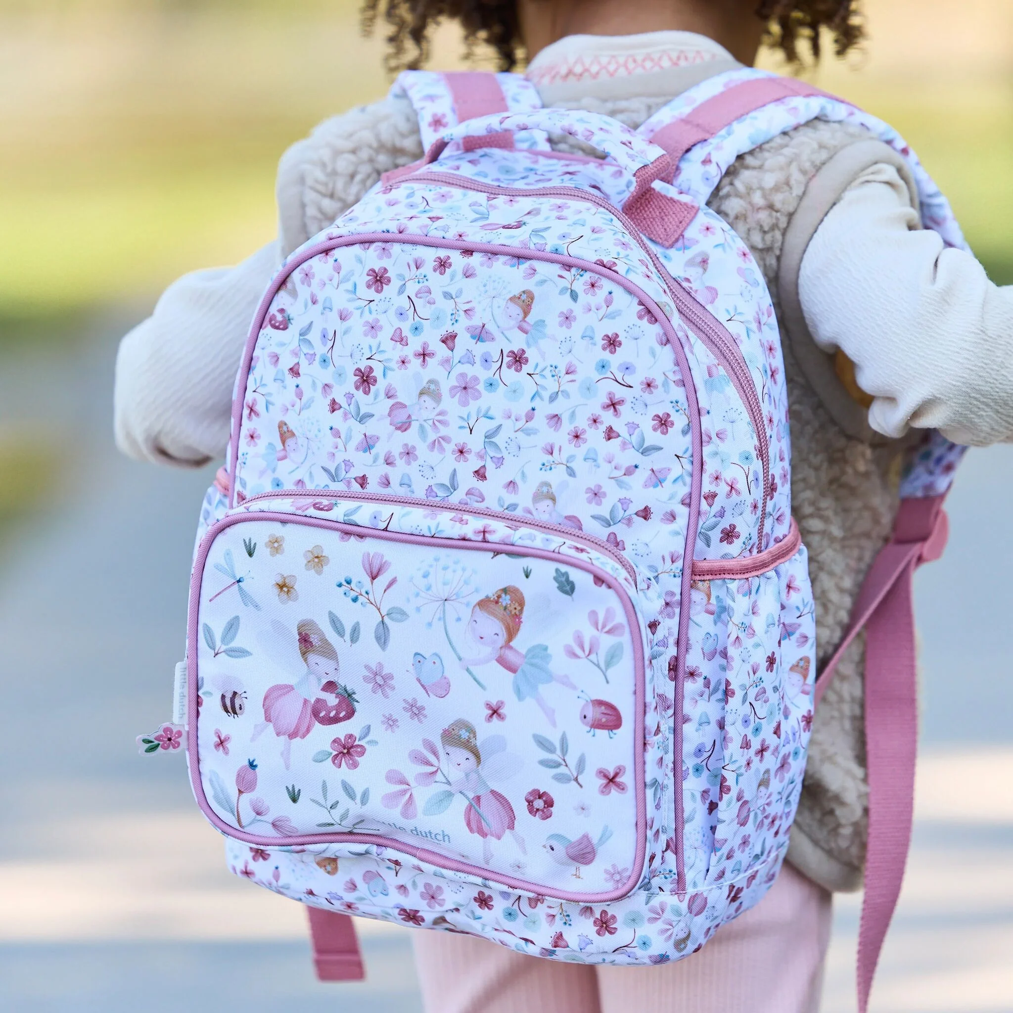Little Dutch Rugzak - Roze - 35 cm - Afbeelding 2
