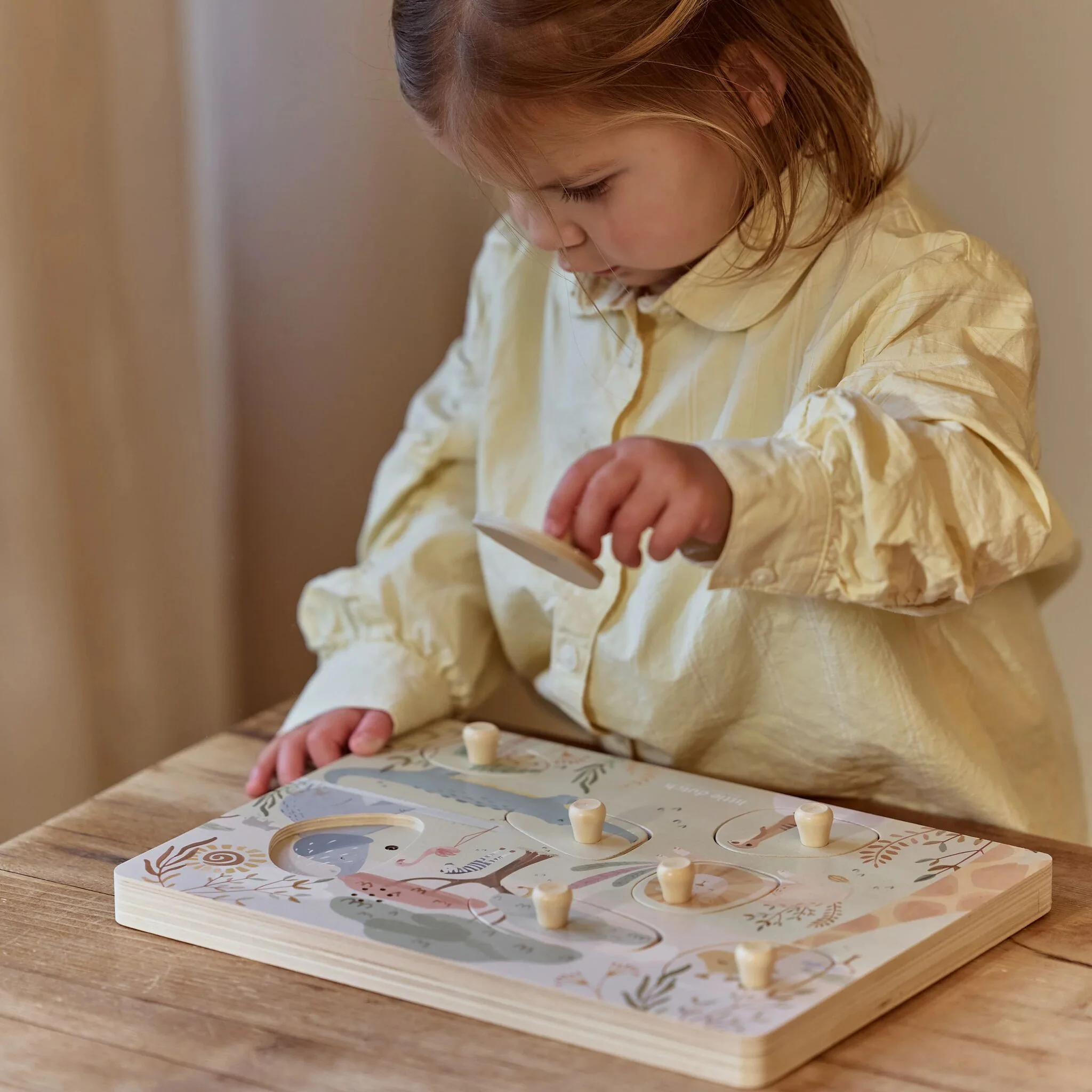 Little Dutch Safari Friends Geluidenpuzzel - Afbeelding 3