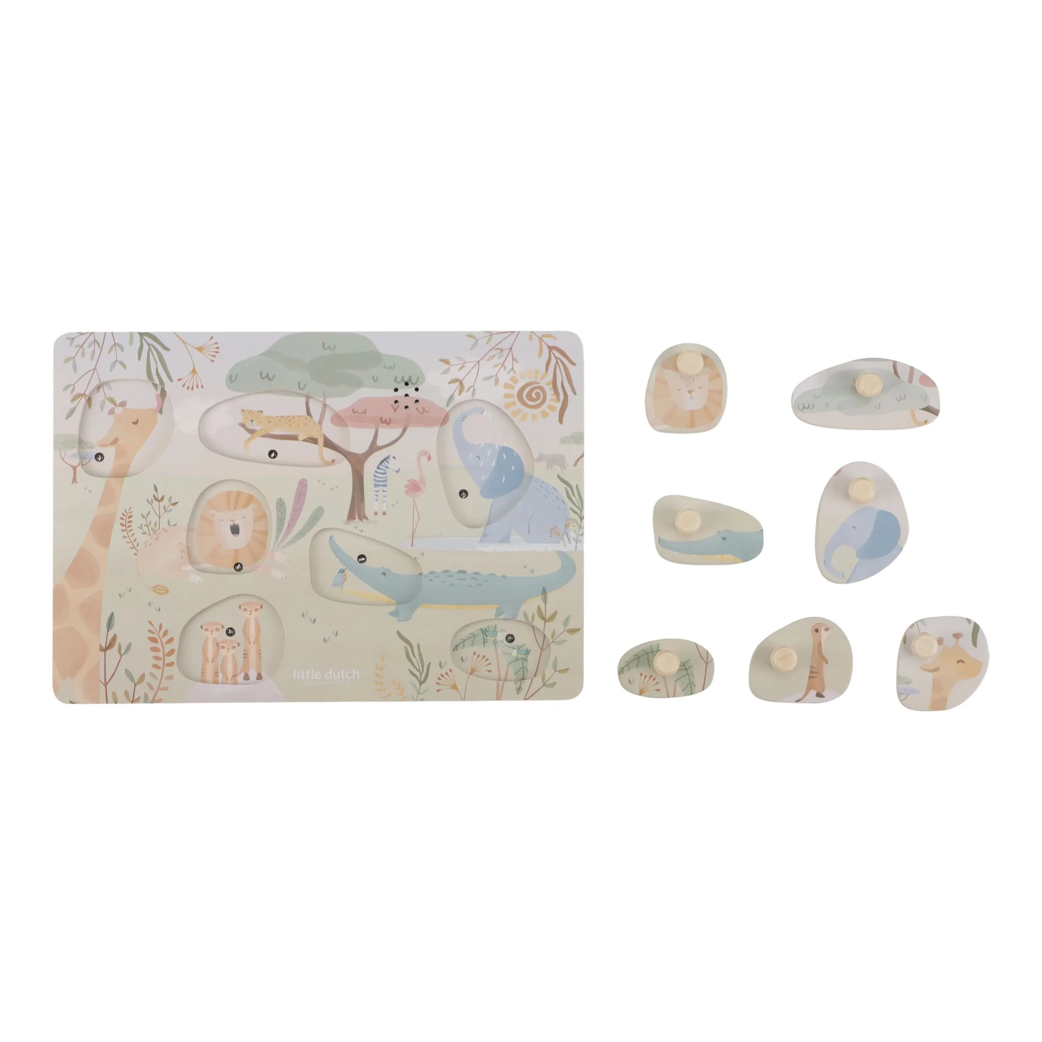 Little Dutch Safari Friends Geluidenpuzzel - Afbeelding 7