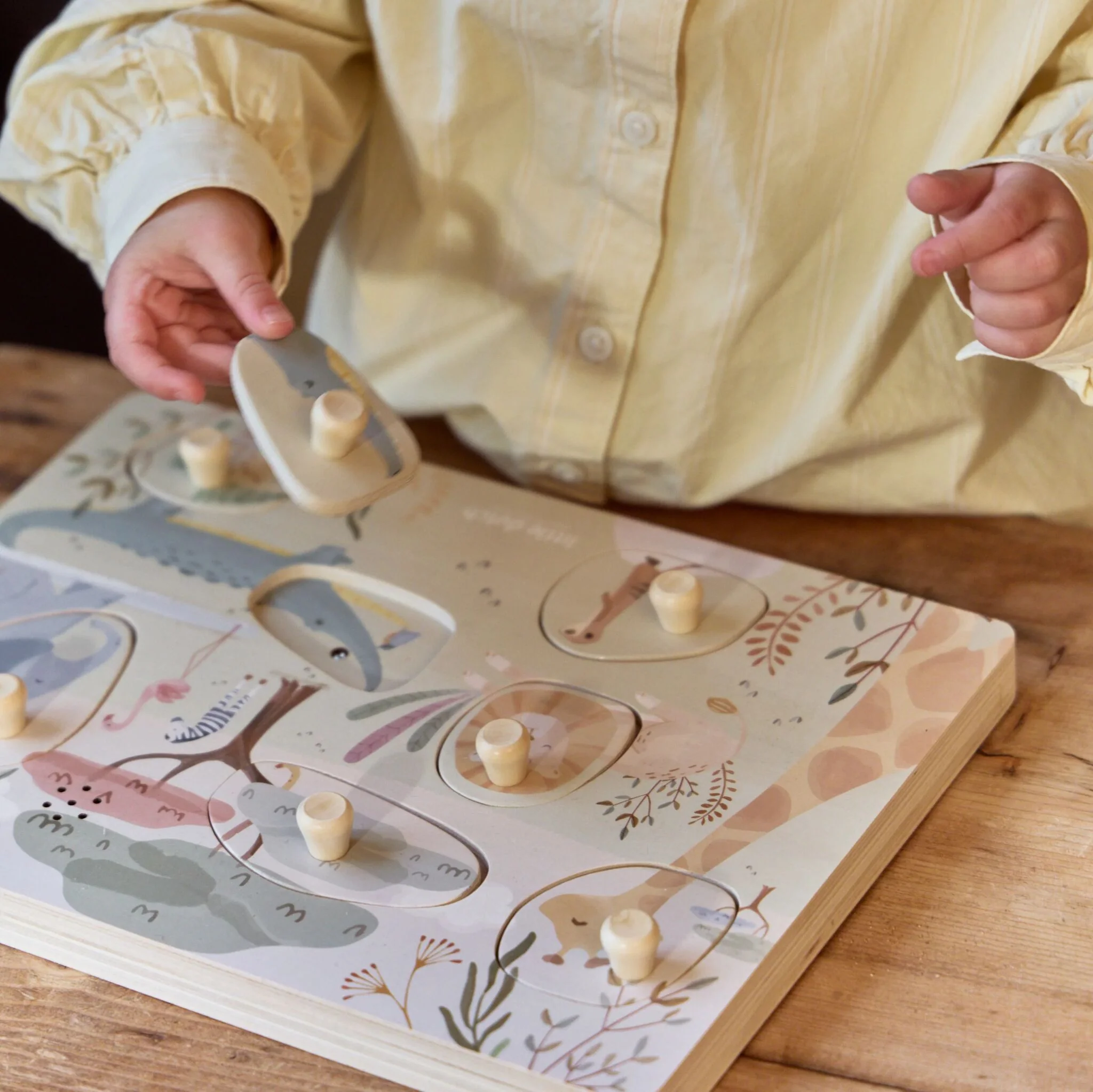 Little Dutch Safari Friends Geluidenpuzzel - Afbeelding 6
