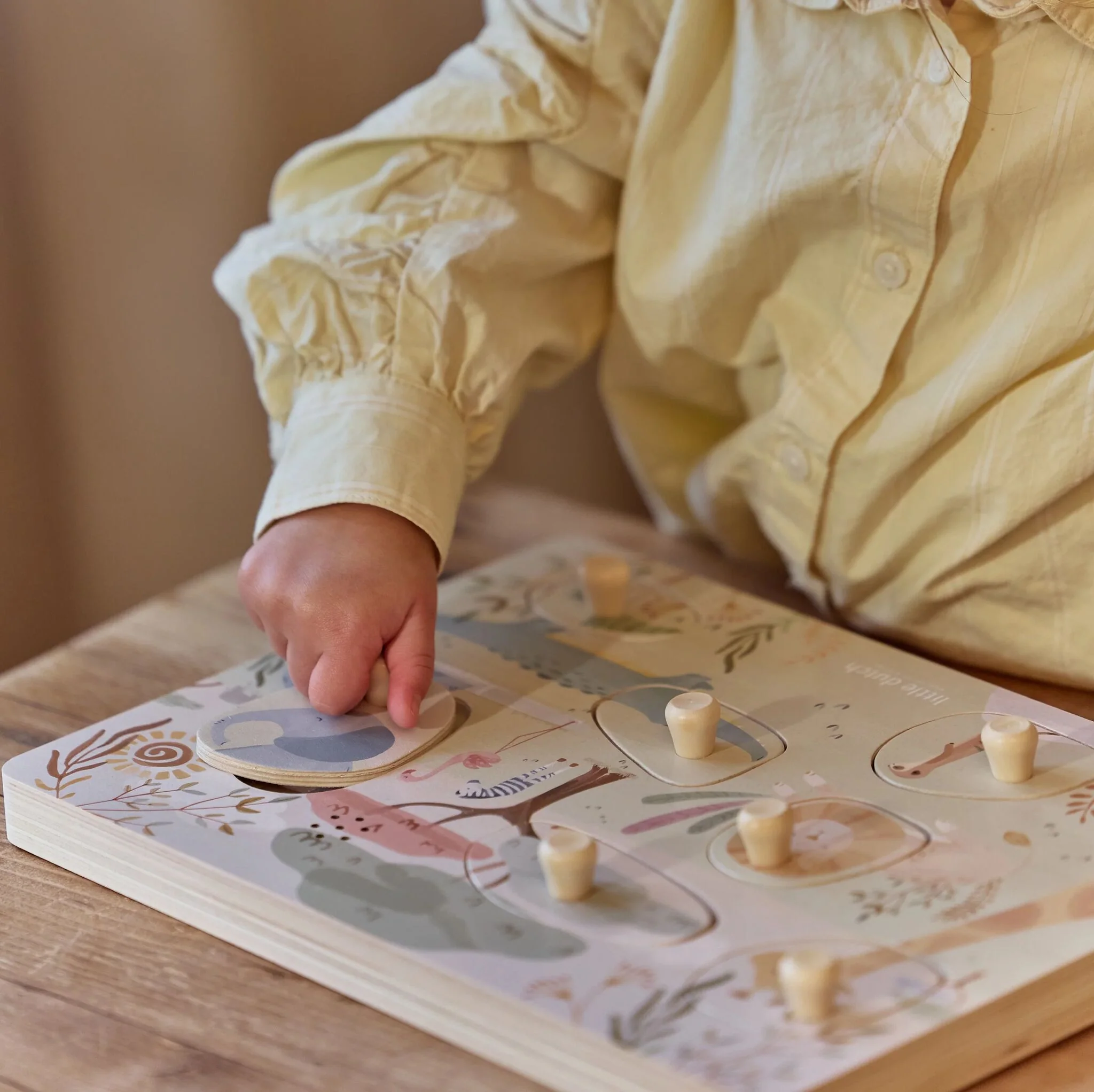 Little Dutch Safari Friends Geluidenpuzzel - Afbeelding 4