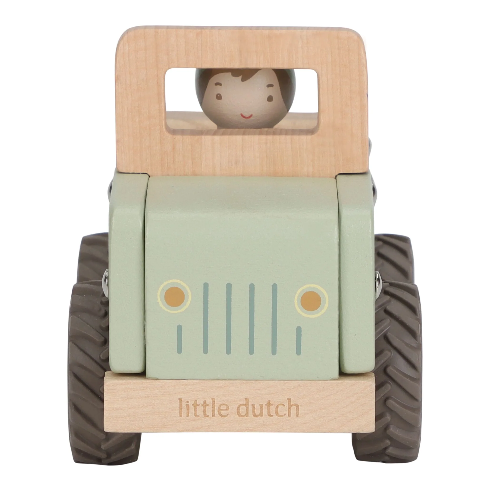 Little Dutch Safari Friends Houten safari auto - Afbeelding 2