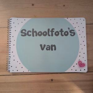 SALE schoolfotoboek Groen boek 1