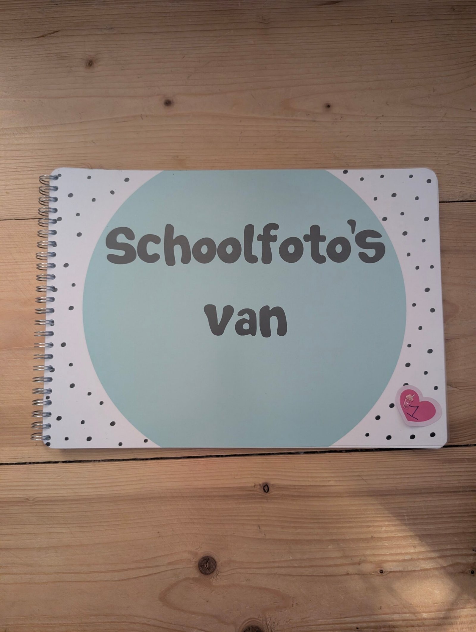 SALE schoolfotoboek Groen boek 1