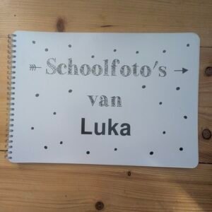SALE Schoolfotoboek Luka