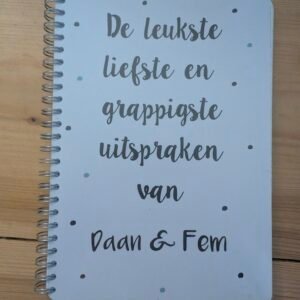 SALE Uitsprakenboekje Daan en Fem