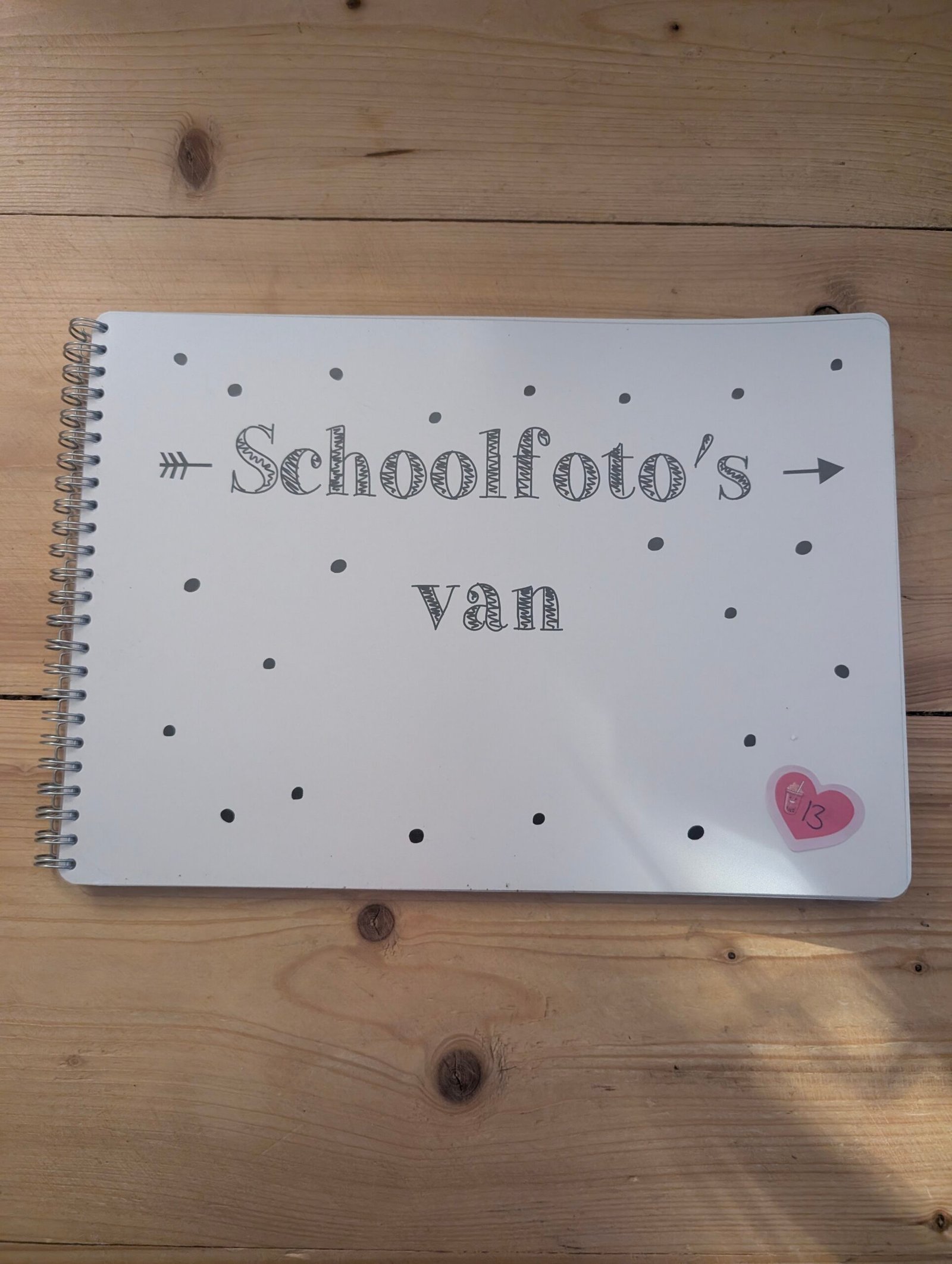 SALE Schoolfoto's van boek 13