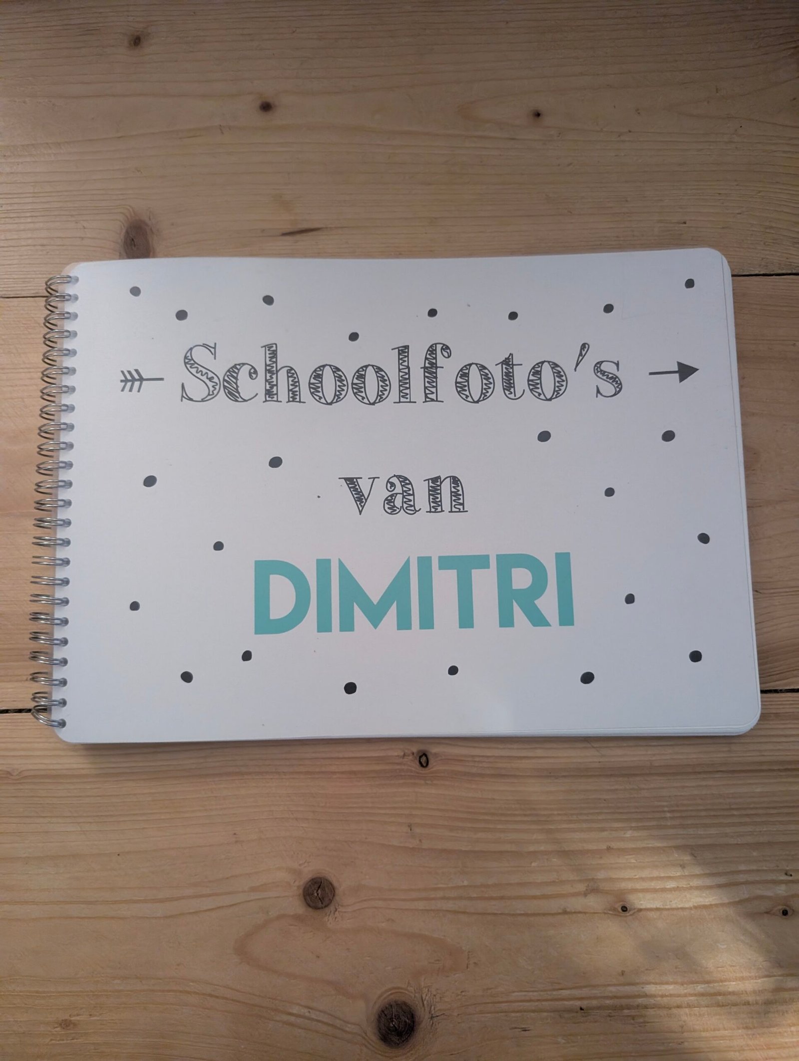 SALE Schoolfotoboek Dimitri