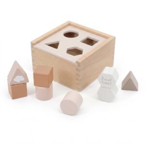 Label Label - Shape Sorting Box - Nougat