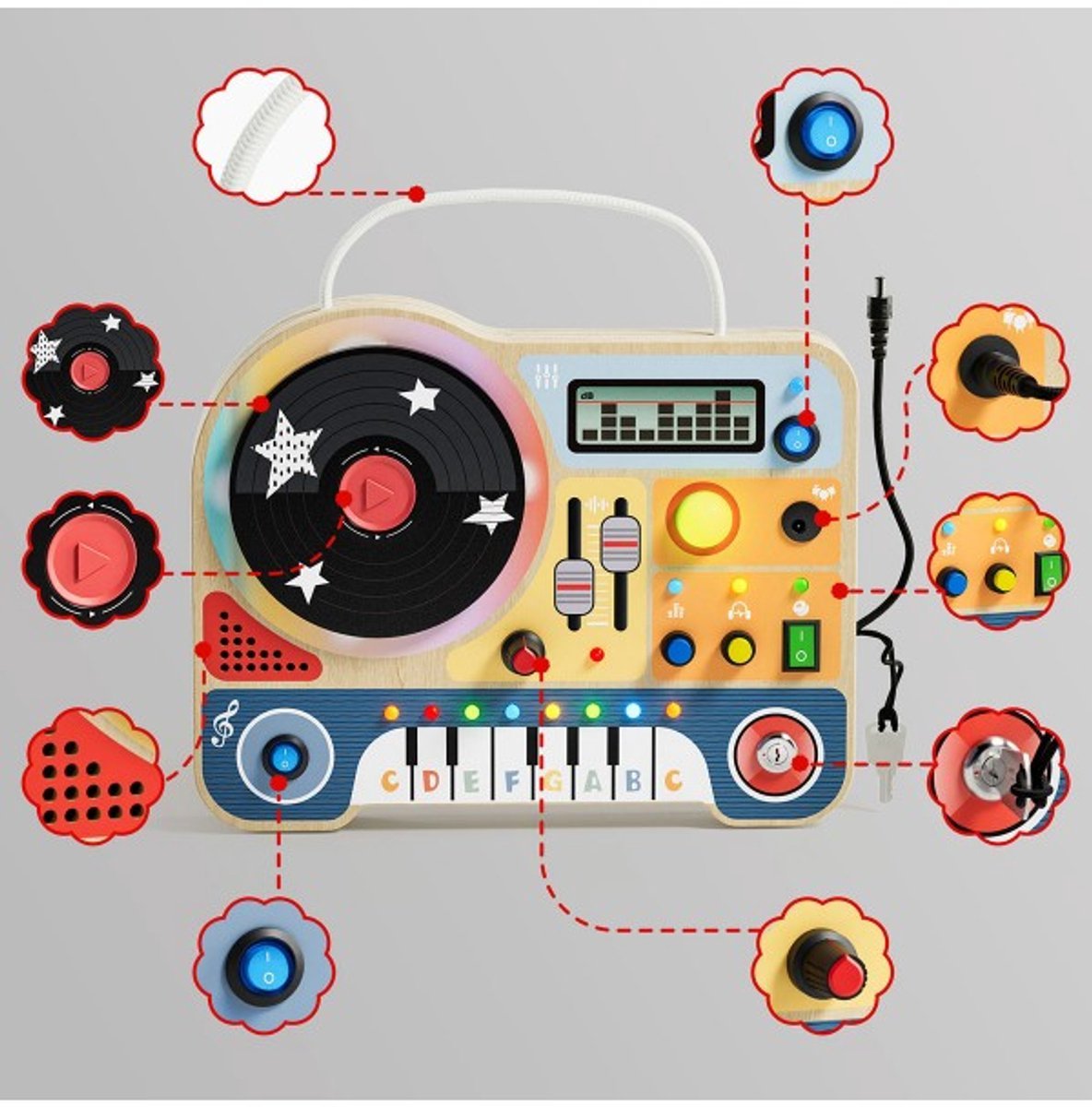 Topbright - Busy Board DJ - Afbeelding 6