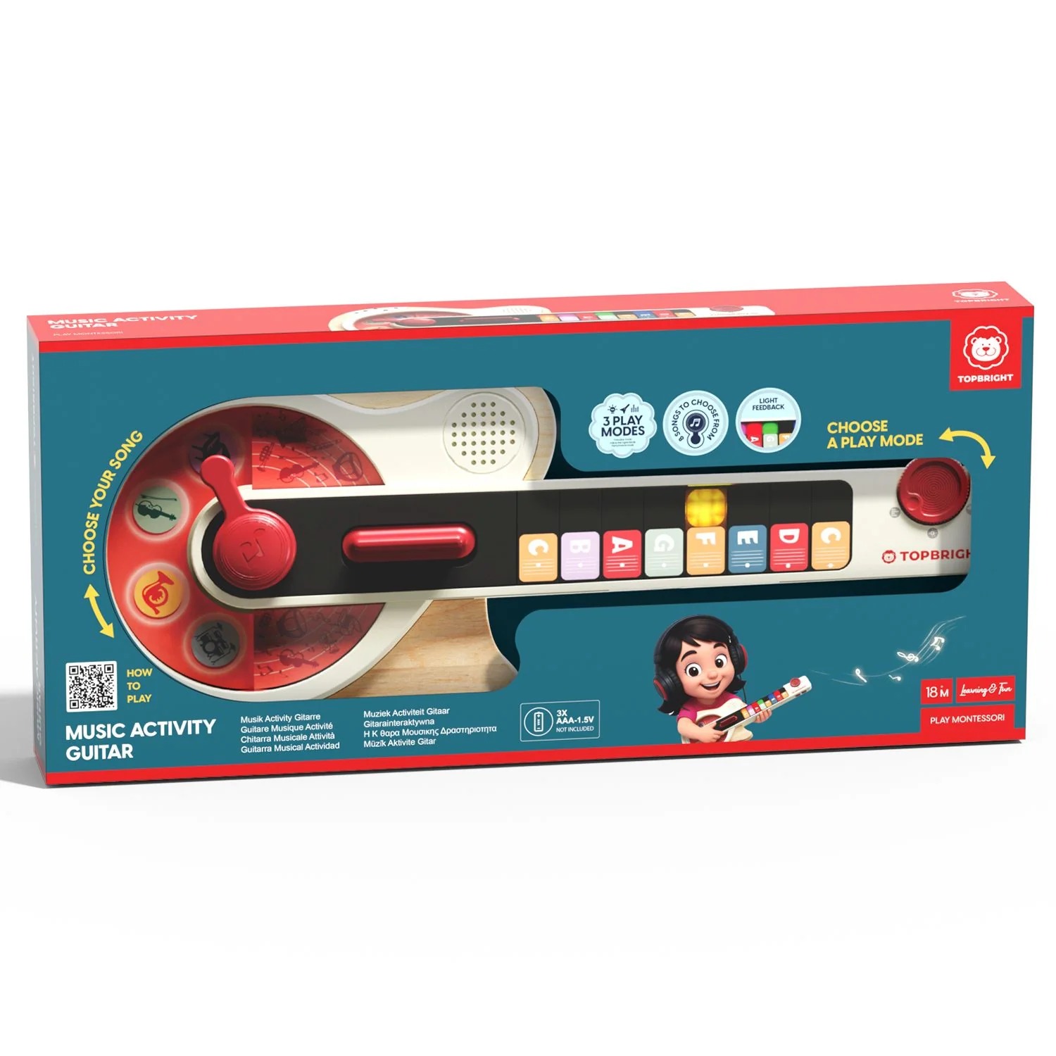 Topbright - Music Activity Guitar - Afbeelding 2