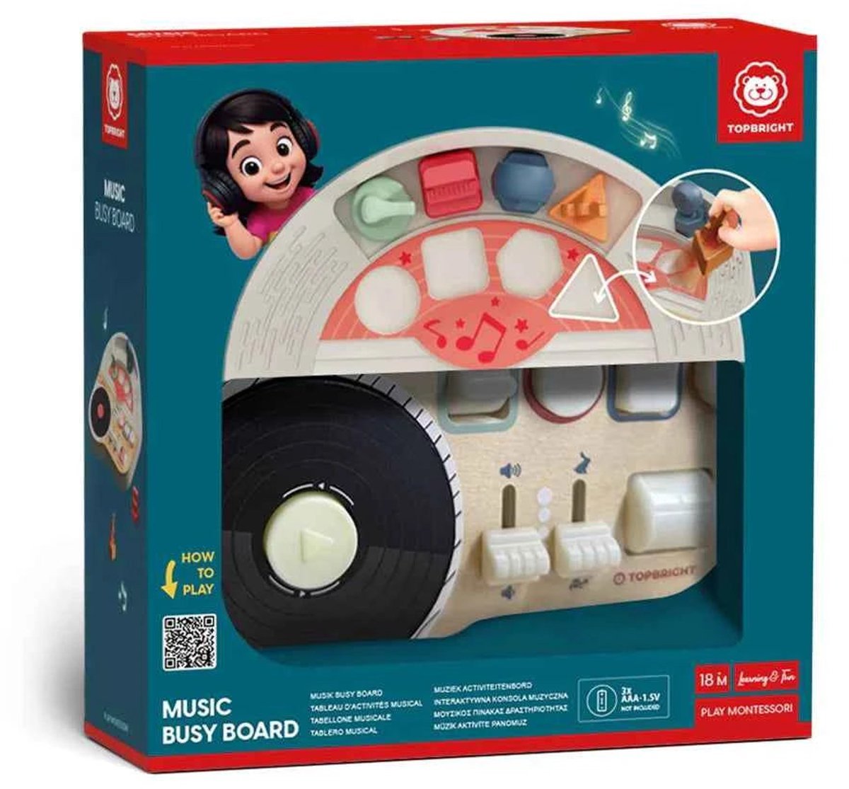 Topbright - Music Busy Board - Afbeelding 7